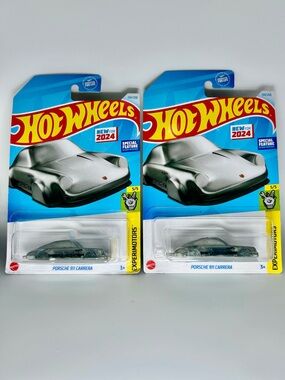 Hot Wheels Expirimotors Lot of 2x
- Porsche 911 Carrera Silver 2x NEW Key Chain